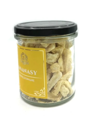 Ananasy liofilizowane Premium bok 50g.webp
