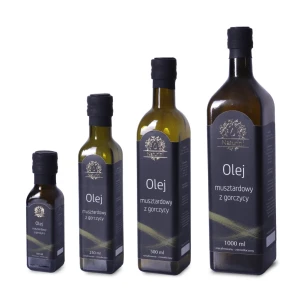 Olej musztardowy z gorczycy