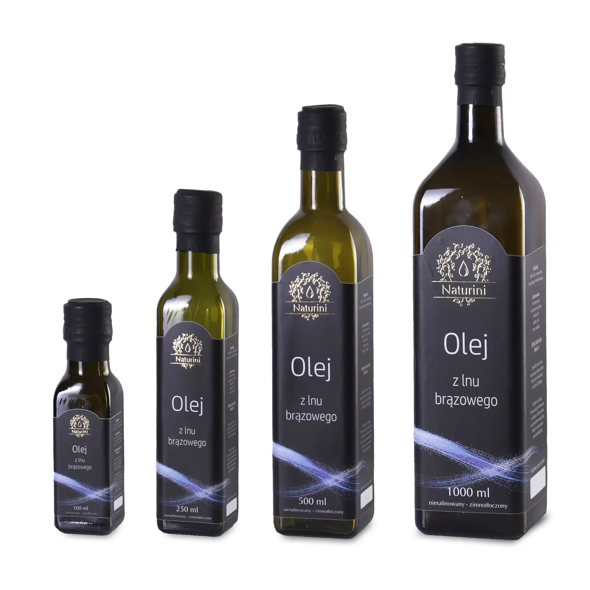 Olej lniany z lnu brązowego