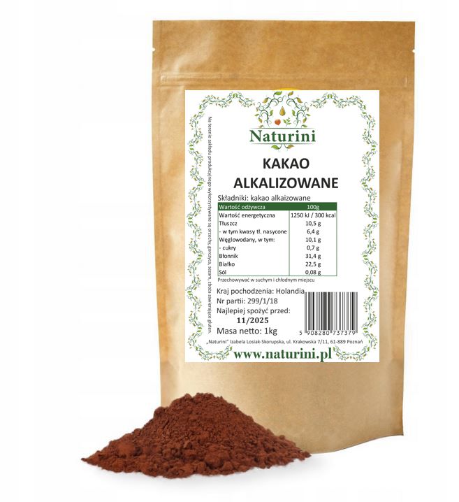 kakao alkalizowane Naturini